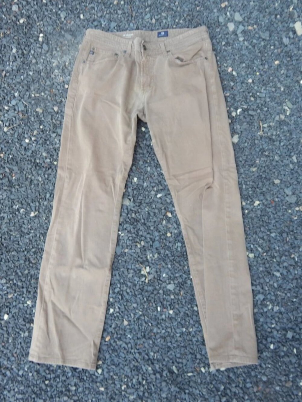 AG Adriano Goldschmied The Graduate Jeans Men's 34x34 Brown Tailored Leg